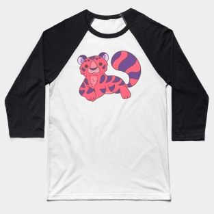 Relaxed tiger Baseball T-Shirt